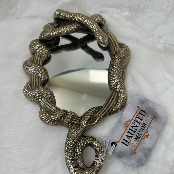*NEW*Gold Snake Mirror - Picture 3 of 4
